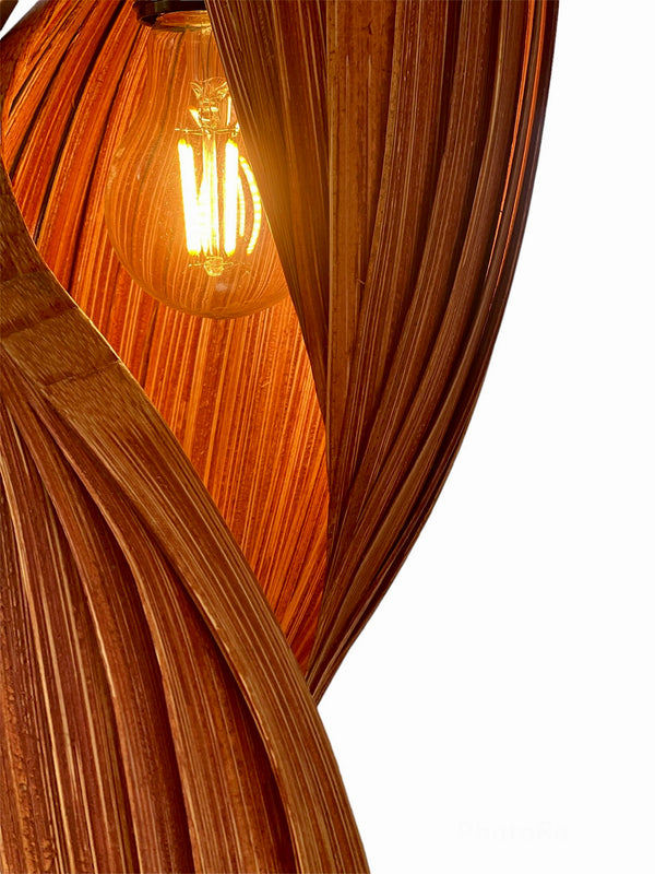 Håndlavet Bambus lampe